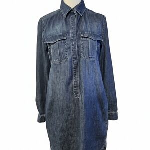 White House Black Market Denim Mini Dress